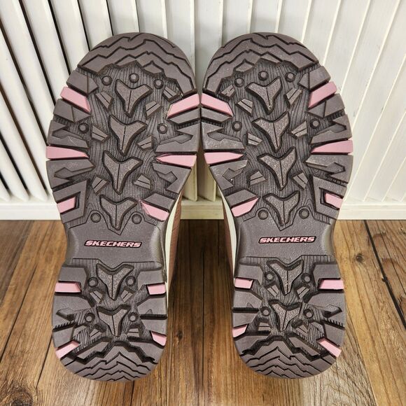 Skechers Trego Trail Destiny Women's 8 Brown Water Resistant Hiking Shoes 180006 - Picture 7 of 9